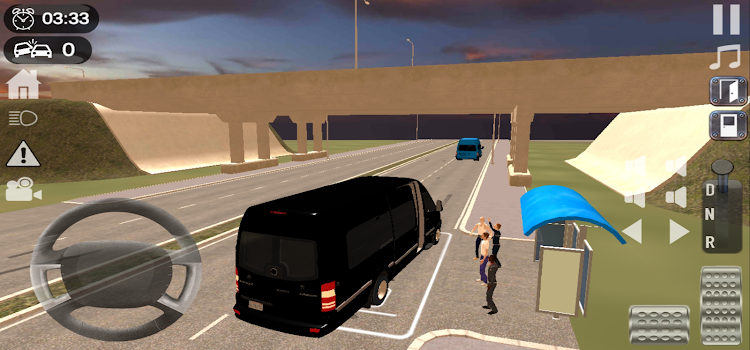 #1. Van Minibus Driving Games (Android) By: ANCAMA