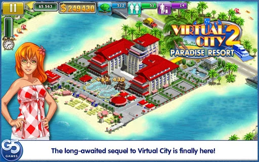 Virtual City: Paradise Resort Screenshot Image