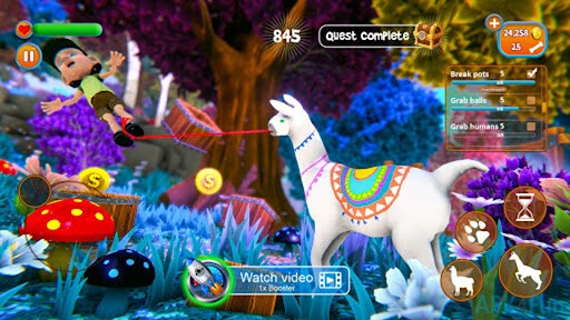 Virtual Llama Simulator Screenshot Image