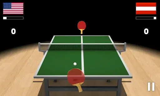 Virtual Table Tennis 3D Screenshot Image