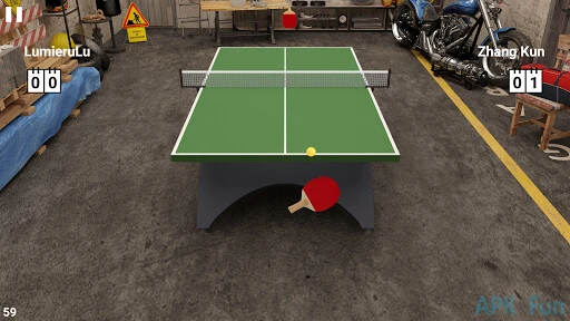 Virtual Table Tennis Screenshot Image