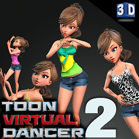 Virtual Toon Beach Dancer 2