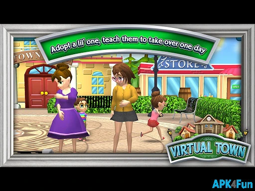 Virtual Town Screenshot Image