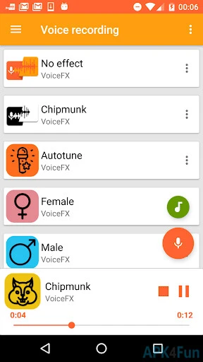 VoiceFX Screenshot Image