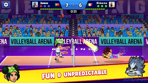 Volleyball Arena Screenshot Image