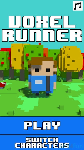 Voxel Runner Screenshot Image