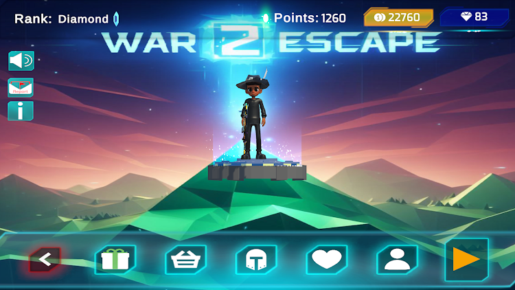 #1. War2Escape (Android) By: 2E.Games