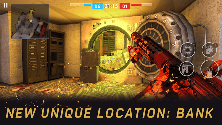 #1. Warface GO: FPS shooting games (Android) By: Innova Solutions FZ-LLC