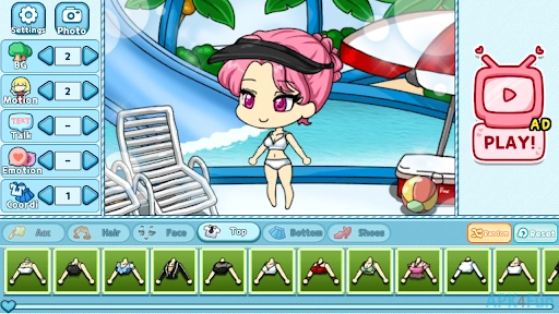 Water Park Pretty Girl Screenshot Image