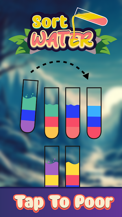 #1. Water Sort Color - Puzzle Game (Android) By: YumYumGames