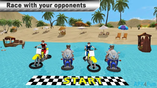 Water Surfing Bike Race Screenshot Image