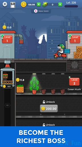 Weed Factory Idle Screenshot Image