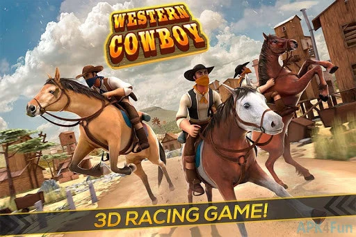 Western Cowboy - Horse Racing Screenshot Image