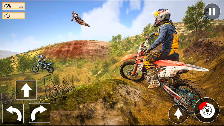 #1. Wheelie Bike Dirt Stunt Games (Android) By: MR360 Gaming Studio