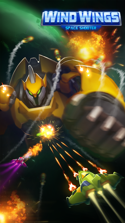 #1. WindWings: Galaxy attack Pro (Android) By: GCenter