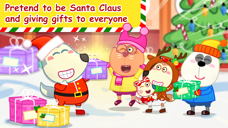 #1. Wolfoo Surprise Christmas Toys (Android) By: Wolfoo Family