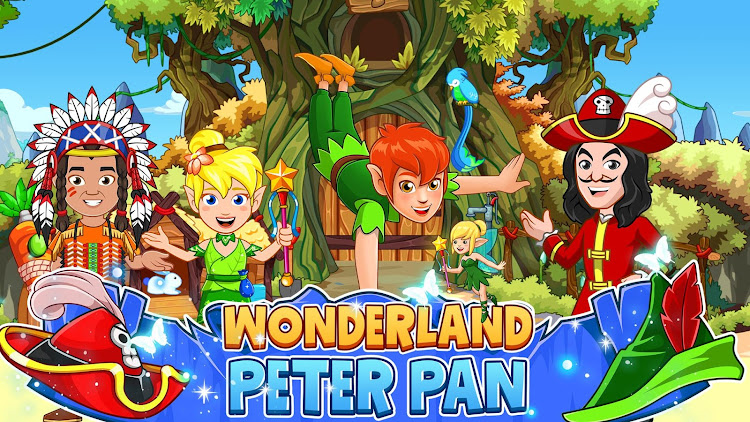 #1. Wonderland : Peter Pan (Android) By: My Town Games Ltd