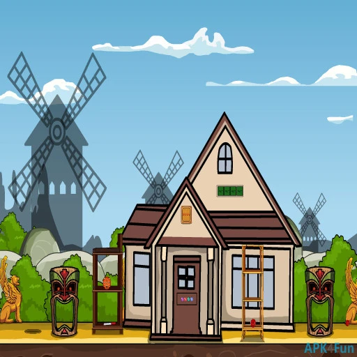 Wooden Windmill Escape Screenshot Image