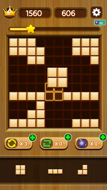 #1. Woody Block Puzzle Classic (Android) By: Bravestars Games