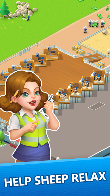 #1. Wool Inc: Idle Factory Tycoon (Android) By: CyberJoy Game