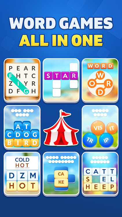 #1. Word Carnival - All in One (Android) By: HI STUDIO LIMITED