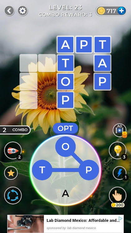 #1. Word Champ-Crossword Puzzle (Android) By: W3D