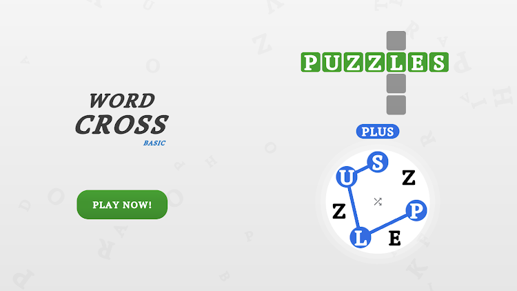 #1. Word Cross Basic (Android) By: Basic Puzzle Studio