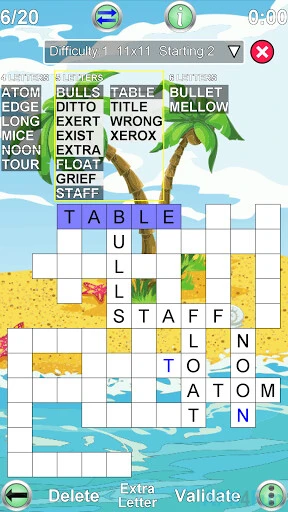 Word Fit Puzzle Screenshot Image