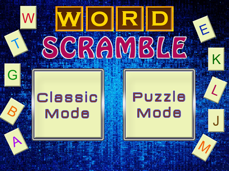 #1. Word Scramble Game - Puzzle & (Android) By: DigiGalaxy®