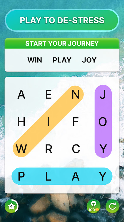 #1. Word Search! (Android) By: Panda Word Puzzle