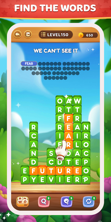 #2. Words Search - Word Puzzles (Android) By: A.V.A - Smart Games