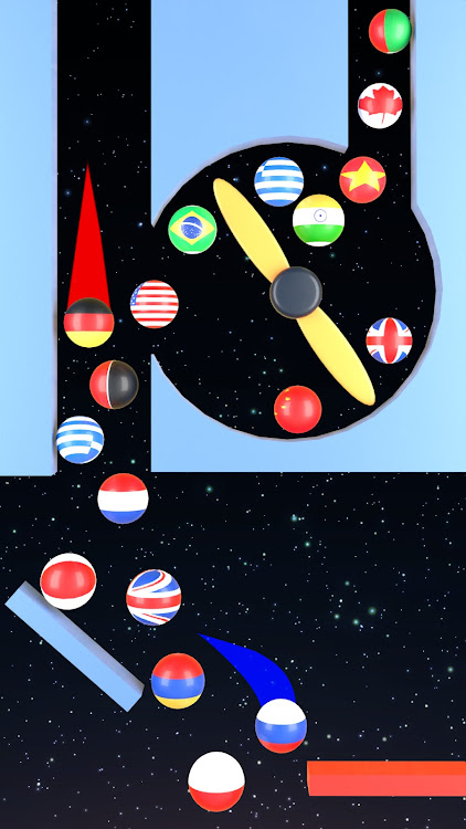 #1. World Marble Run Country Balls (Android) By: Dream to Rise