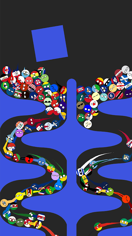 #4. World Marble Run Country Balls (Android) By: Dream to Rise