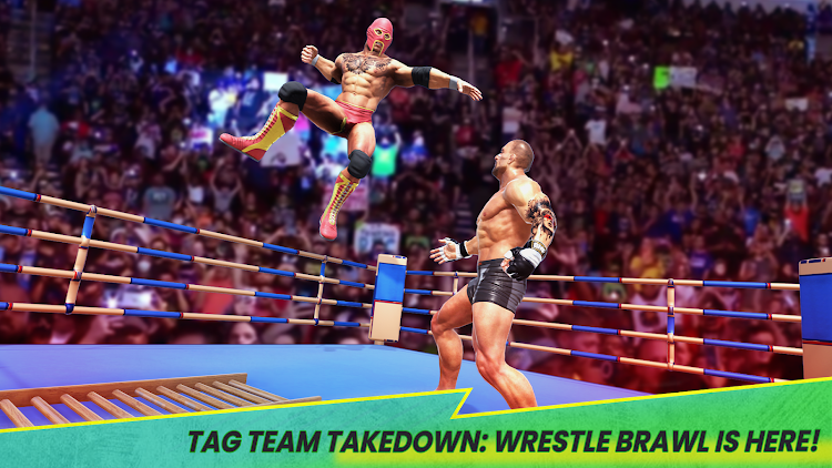 #1. Wrestling Tag Brawl (Android) By: NipsDreamZ Game Studio