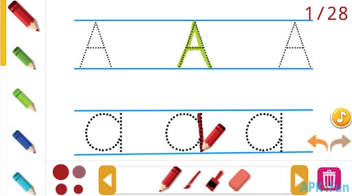 Writing the Alphabet 2 Screenshot Image