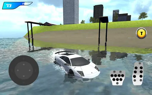 X Robot Car: Shark Water Screenshot Image