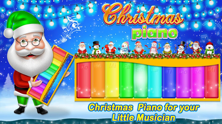 #1. Xmas Piano - Christmas Song (Android) By: playNfun - educational & girl games