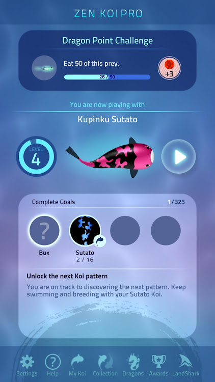 #4. Zen Koi Pro (Android) By: LandShark Games