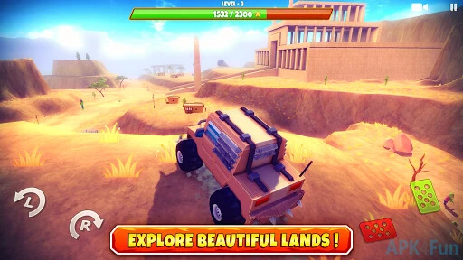 Zombie Offroad Safari Screenshot Image