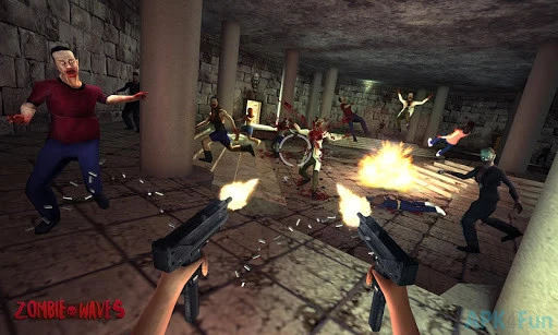 Zombie Waves 3D Screenshot Image