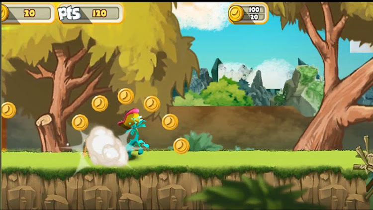 #1. jungle monkey run：super hero (Android) By: Hippo game