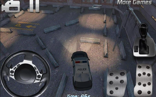 police Car Parking 3D HD Screenshot Image