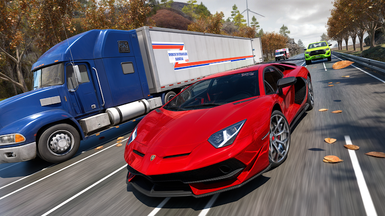 #3. Traffic Highway Car Race Games (Android) By: The Hawk Games