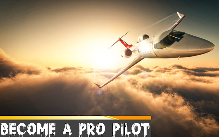 #8. Airplane Game Flight Pilot Sim (Android) By: Game Sonics Inc