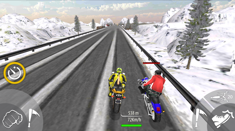 #5. Street Surge:Turbo Bike Mayhem (Android) By: DIGIAFF