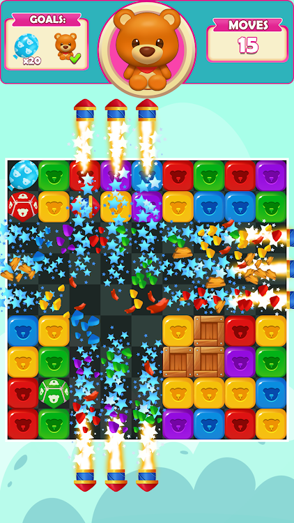 #5. Bear Blast: Match Escape (Android) By: Rainbow 5s Ltd