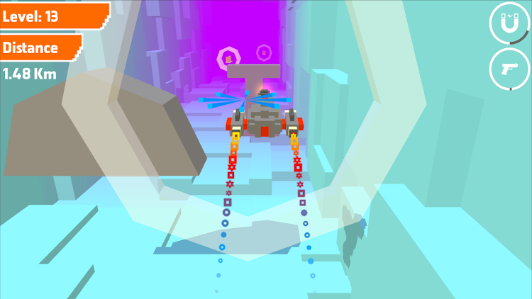 #8. Sky Hover - Space Racing (Android) By: Cygnuswan Games