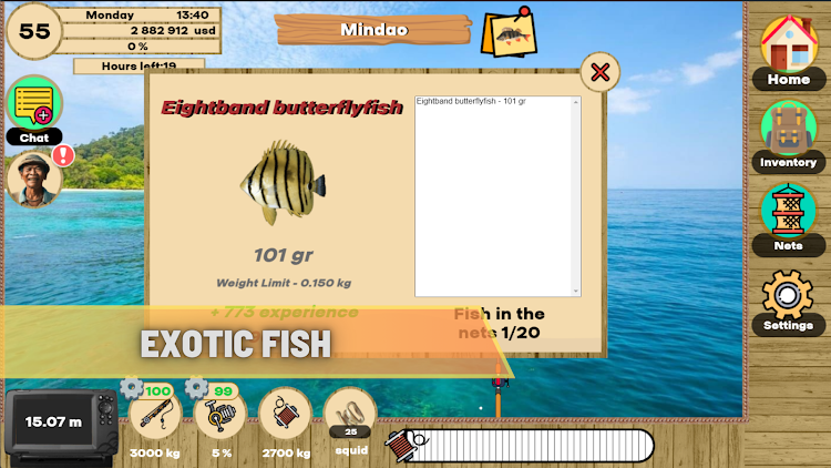 #6. Real Fishing (Android) By: Vally Games