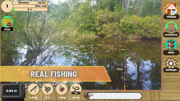 #8. Real Fishing (Android) By: Vally Games