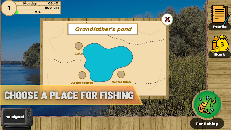 #9. Real Fishing (Android) By: Vally Games